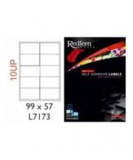 White Laser Label 99 x 57mm