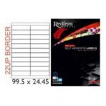 White Laser Label 99.5 x 24.45mm