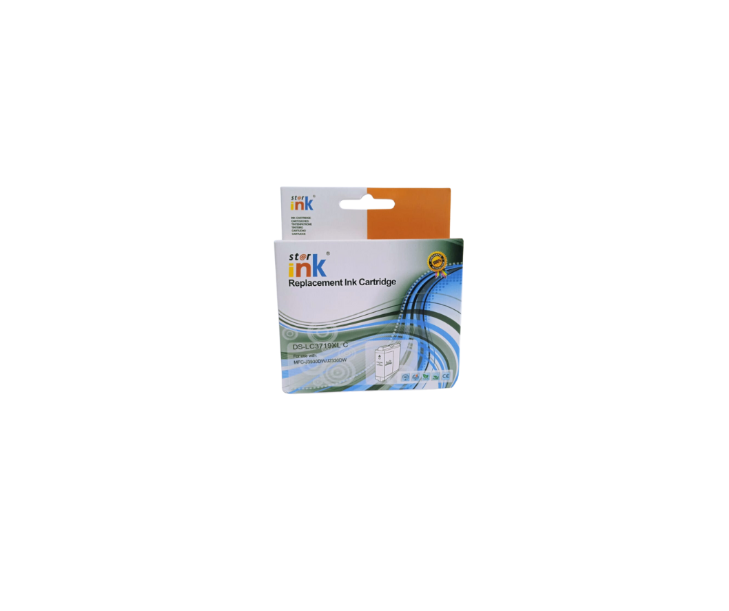 LC-3719XL-C.png Brother LC-3719XL Cyan Compatible Ink Cartridge - Image 1