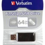 Verbatim 64GB PinStripe USB Flash Drive