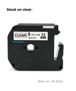 Alternative view of Brother Compatible M-K Label Tape – 9mm x 8m