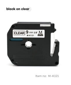 Alternative view of Brother Compatible M-K Label Tape – 9mm x 8m