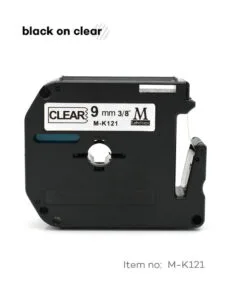Alternative view of Brother Compatible M-K Label Tape – 9mm x 8m