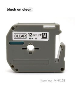 Alternative view of Brother Compatible M-K Label Tape – 12mm x 8m