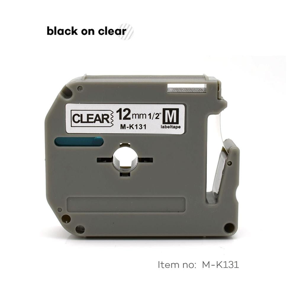 MK-131.jpg Brother Compatible M-K Label Tape – 12mm x 8m - Image 2