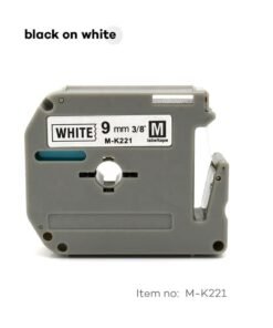 Brother Compatible M-K Label Tape – 9mm x 8m