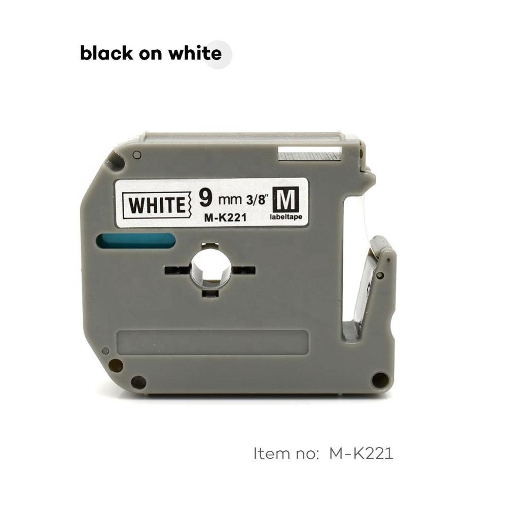 MK-221_502e1d12-2e47-45ba-88ee-1a90f0c4ca3e-1.jpg Brother Compatible MK Tape – 9mm wide - 8m Long - Image 1
