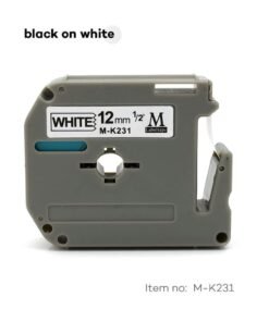 Brother Compatible M-K Label Tape – 12mm x 8m