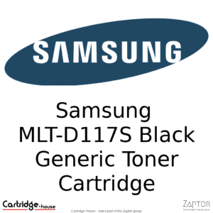 Samsung MLT-D117S Black Compatible Toner Cartridge - Alternate Brand