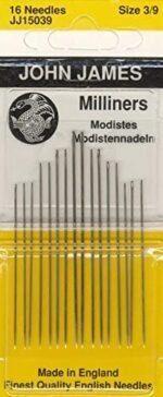 John James Milliners / Straw Hand Needles