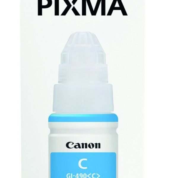 Canon GI-490 Cyan Original Ink Bottle (GI490C)