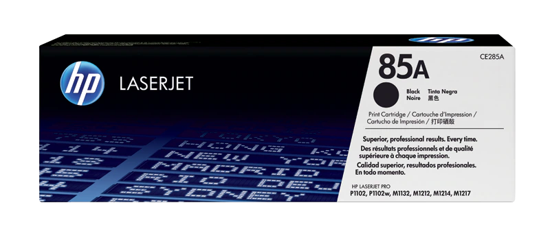 O-H-CE285A-BK.png HP 85A Black Original Toner Cartridge - Image 1