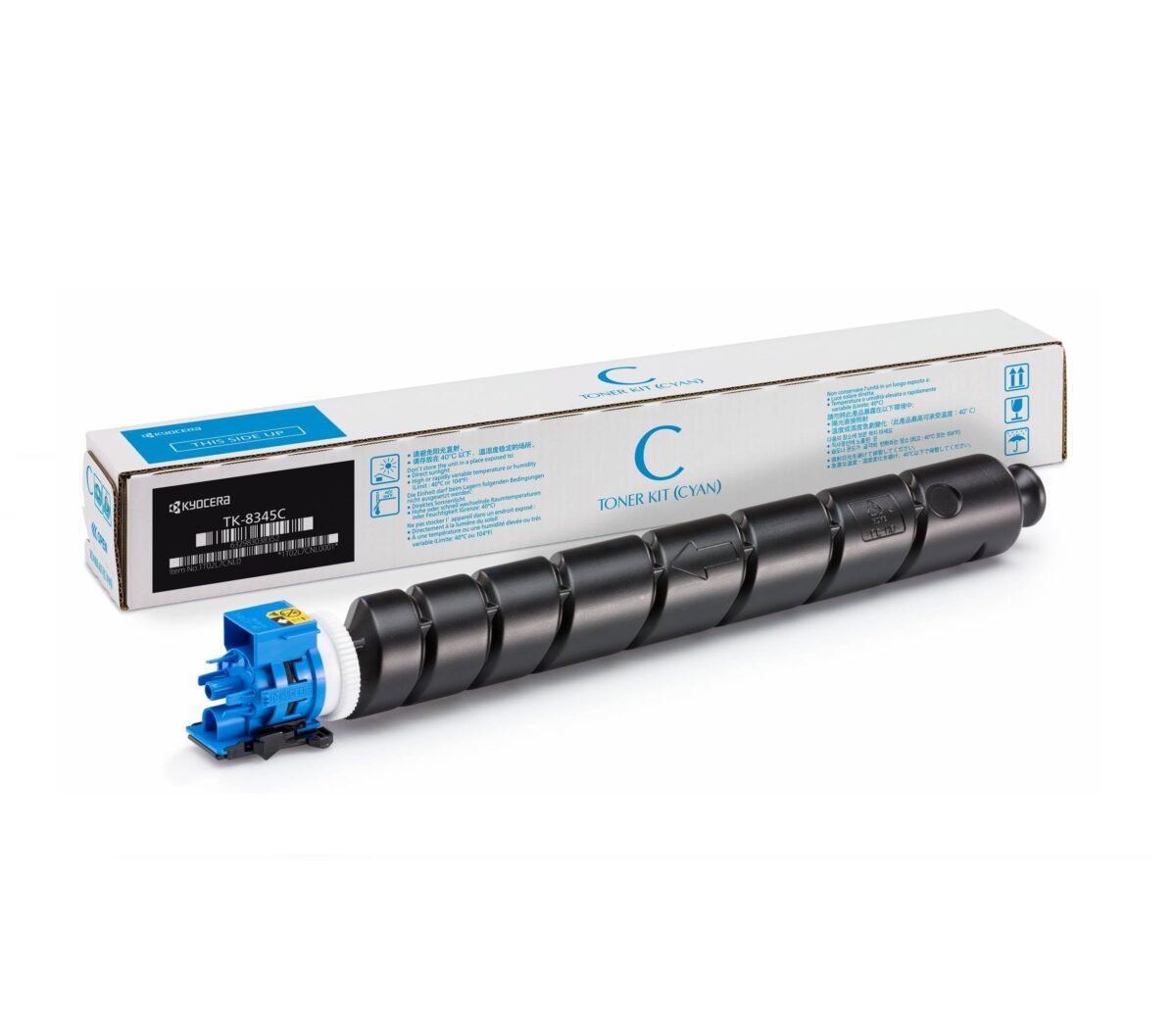 O-K-TK-8345-C.jpg Kyocera TK-8345 Cyan Original Toner Cartridge - Image 1