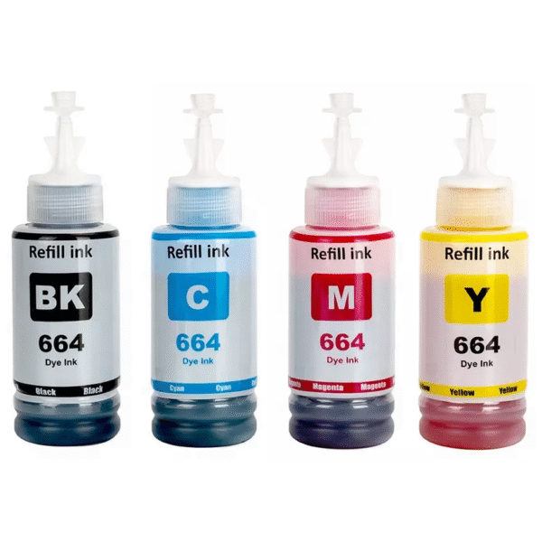 Epson T664 Refill Ink (100ml) - Print-Tank Brand