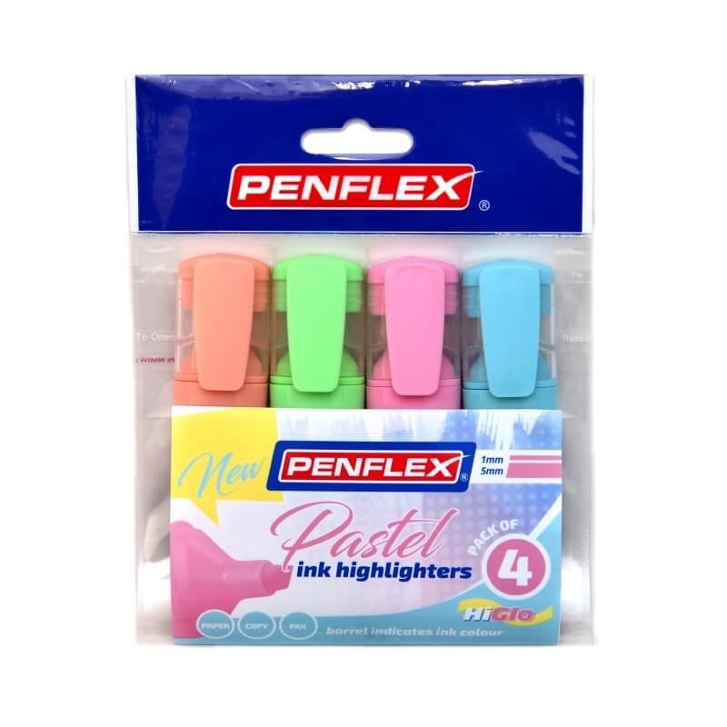 P0127819185.jpg Penflex HiGlo Pastel Ink Highlighters - Image 2
