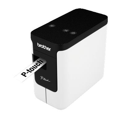 PTP700_left.png Brother PT-P700 P-Touch Label Printer (6mm-24mm TZe) - Image 2