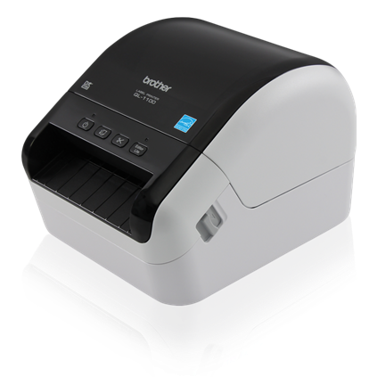 QL1100_left.png Brother P-Touch QL1100 Direct Thermal Label Printer - Image 3