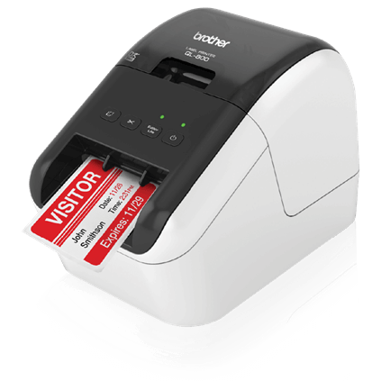 QL800_left.png Brother QL-800 Direct Thermal Label Printer - Image 3