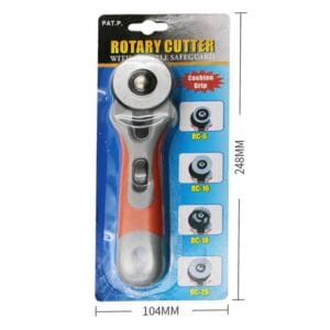 Rotary Cutter 45mm with curved handle