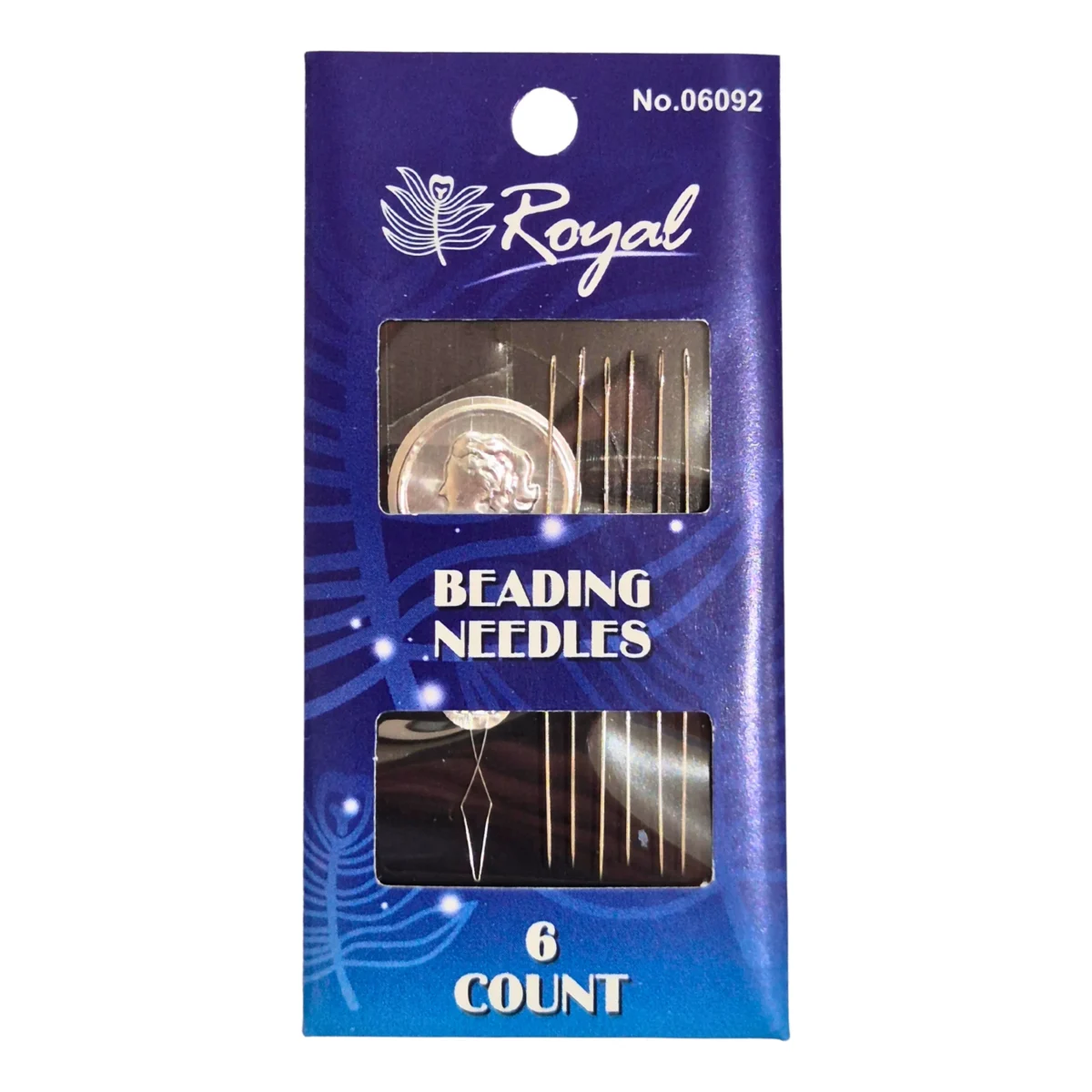 Royal-06092.webp Royal Beading Hand Needles - 6 Needles - Image 1