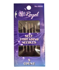 Royal Self-threading Needles - 5 Needles