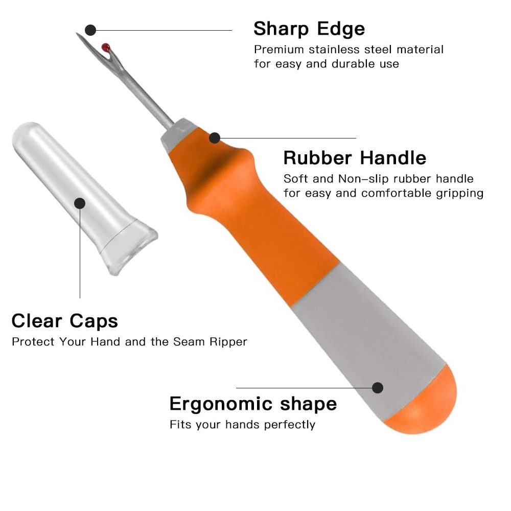Seam-Ripper-Erganomic3.png Seam Ripper Ergonomic Grip, - Image 3