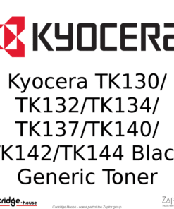 Kyocera TK-130, TK-132, TK-134, TK-137, TK-140, TK-142, TK-144 Black Compatible Toner Cartridge - Alternate Brand