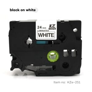Brother Compatible TZe-851 Label Tape - 24mm*8m/Black on Gold