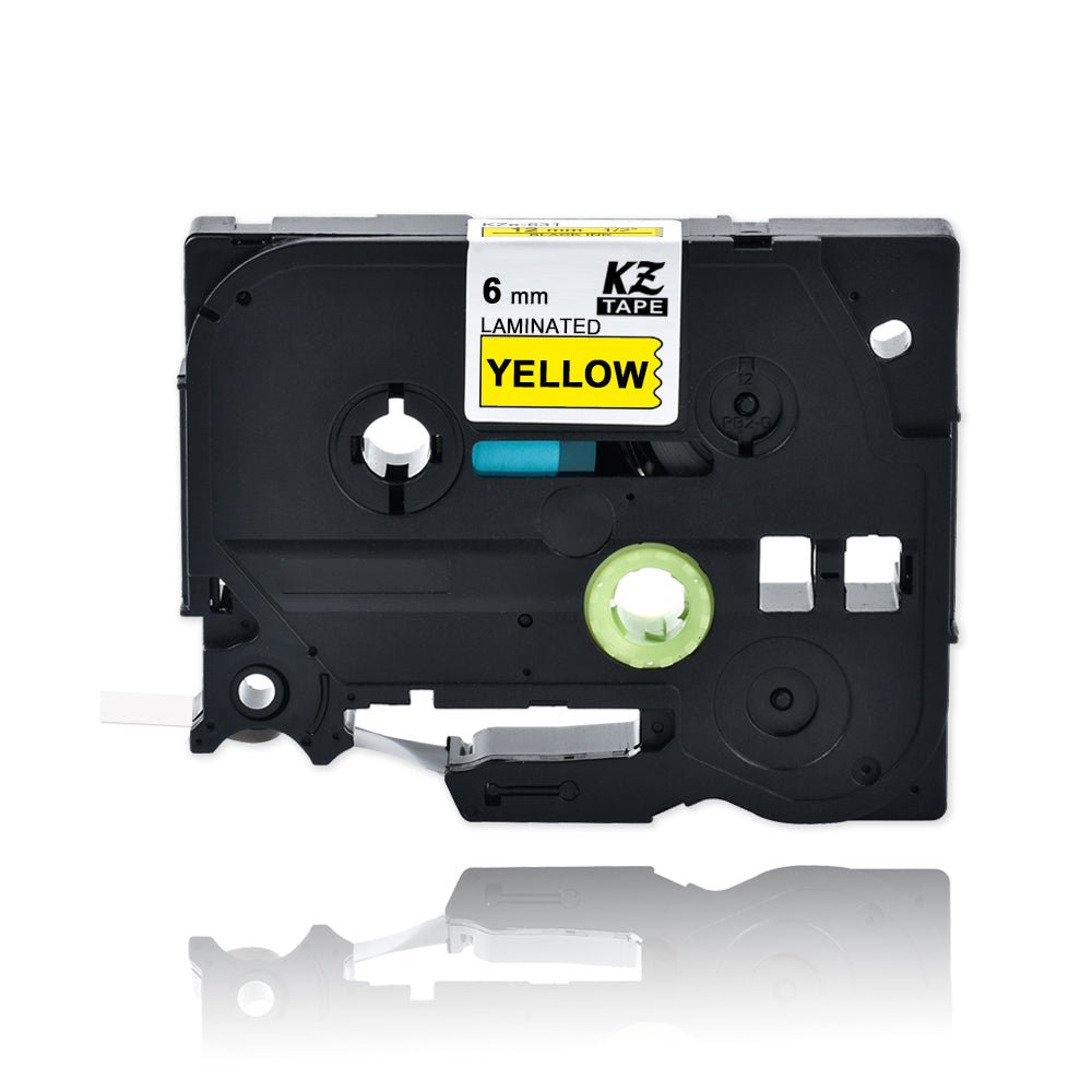 TZe-611.jpg Brother Compatible TZe Labelling Tape – 6mm wide - 8m Long - Image 5