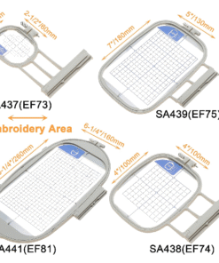 Alternative view of Brother Embroidery Hoop Set New Style