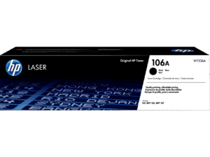 HP 106A Black Original Laser Toner Cartridge (W1106A)