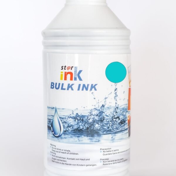 Universal Cyan Dye Based Ink Bottle (1L) - Alternate Brand