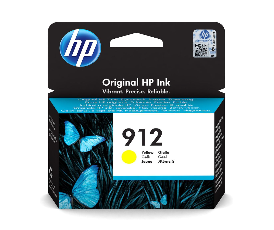 hp912yellow.png HP 912 Yellow Original Ink Cartridge (3YL79AE) - Image 1