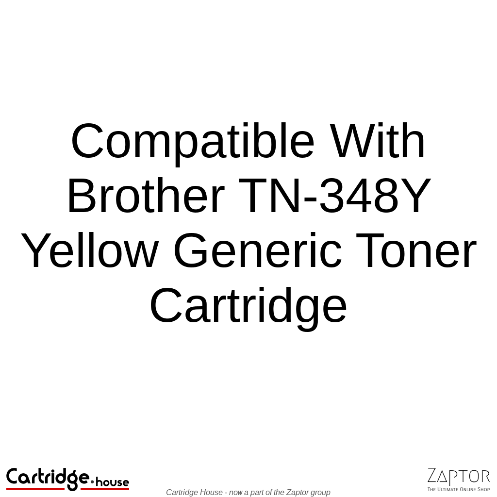 Brother TN-369 Yellow Compatible Toner Cartridge - Alternate Brand