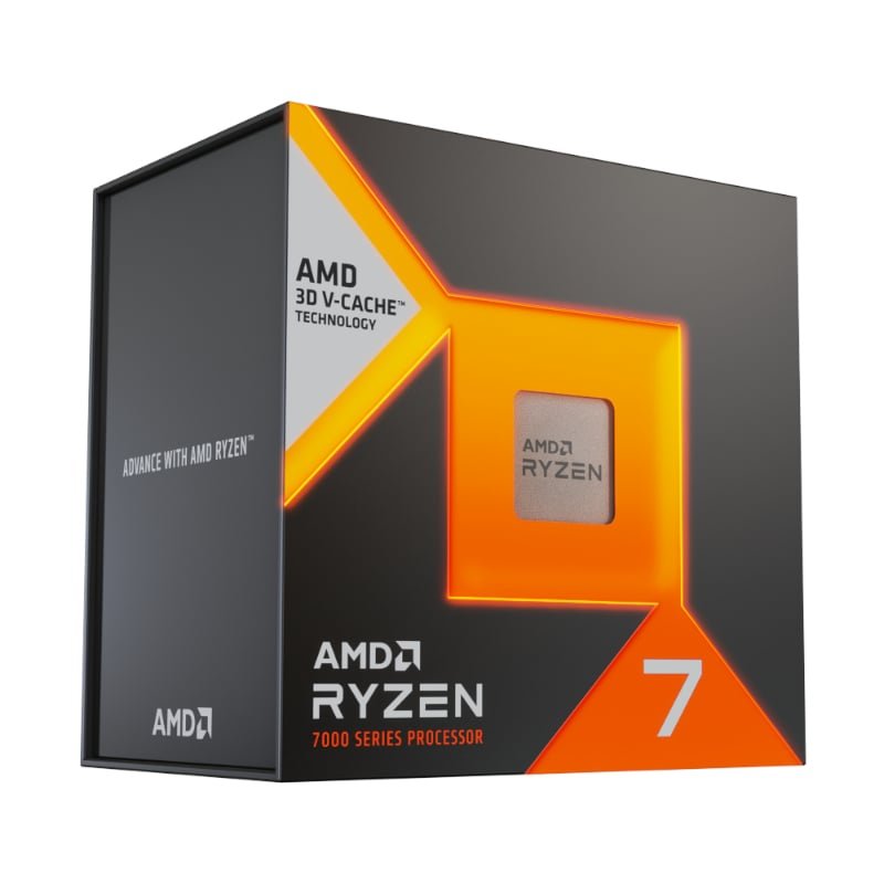 100-100000910WOF_wr_01 AMD RYZEN 7 7800X3D 8-Core 4.2GHz AM5 CPU - Image 1