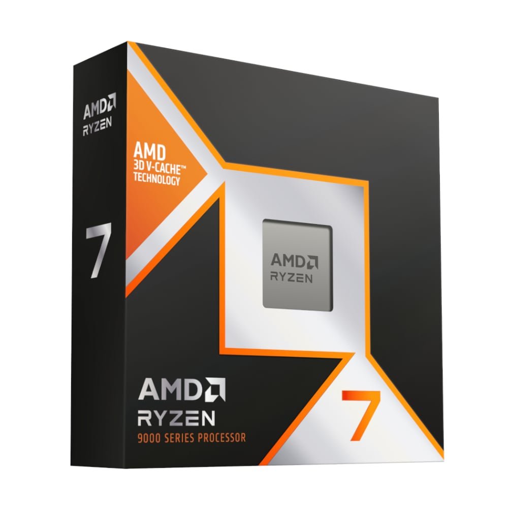100-100001084WOF_wr_01b AMD RYZEN 7 9800X3D 8-Core 4.7GHz AM5 CPU - Image 1