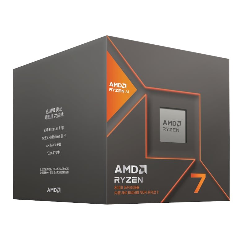 100-100001236BOX_wr_01 AMD RYZEN 7 8700G 8-Core 4.2GHZ AM5 CPU - Image 1