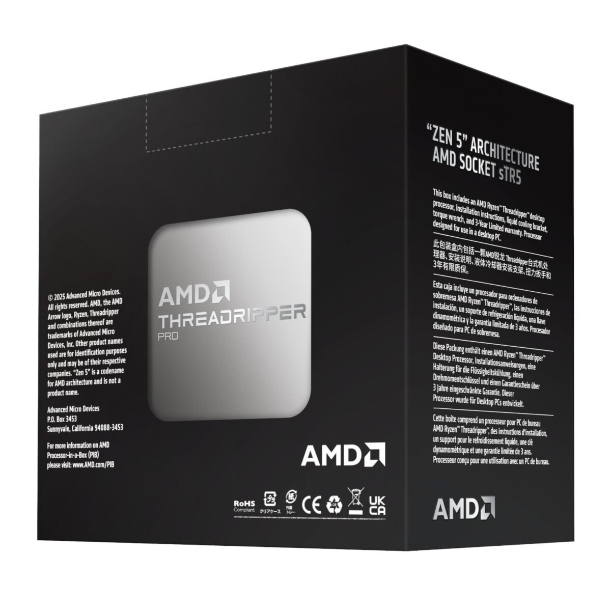 100-100001361WOF_AMD-Ryzen-Threadripper-PRO-9995WX-sTR5-96-core-CPU_wr_04a AMD Ryzen Threadripper Pro 9995WX 96-Core 2.5GHz CPU - Image 4