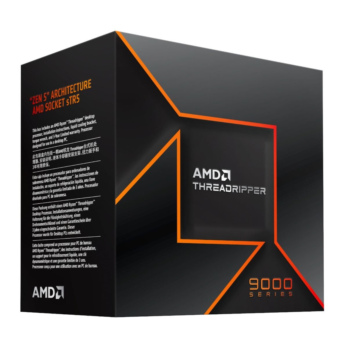 100-100001594WOF_AMD-Ryzen-Threadripper-9970X-sTR5-32-core-CPU_wr_03a AMD Ryzen Threadripper 9970WX 32-Core 4.0GHz CPU - Image 3