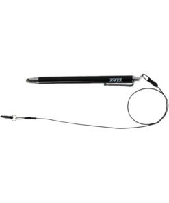 Port Designs Metallic Tip Stylus with 40cm Cable - Black