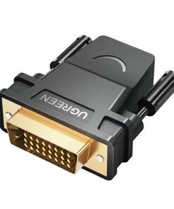 UGREEN 20124-20124 DVI (24+1) Male to HDMI Female Adapter - Black