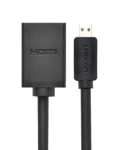 Alternative view of UGREEN 20134-20134 Micro HDMI Male to HDMI Female Adapter - Black