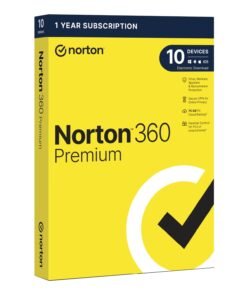 Alternative view of Norton 360 Premium 75GB – 10 Devices (Physical Package)