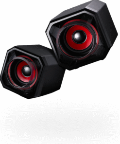 SUREFIRE GATOR EYE Gaming Speakers - Red