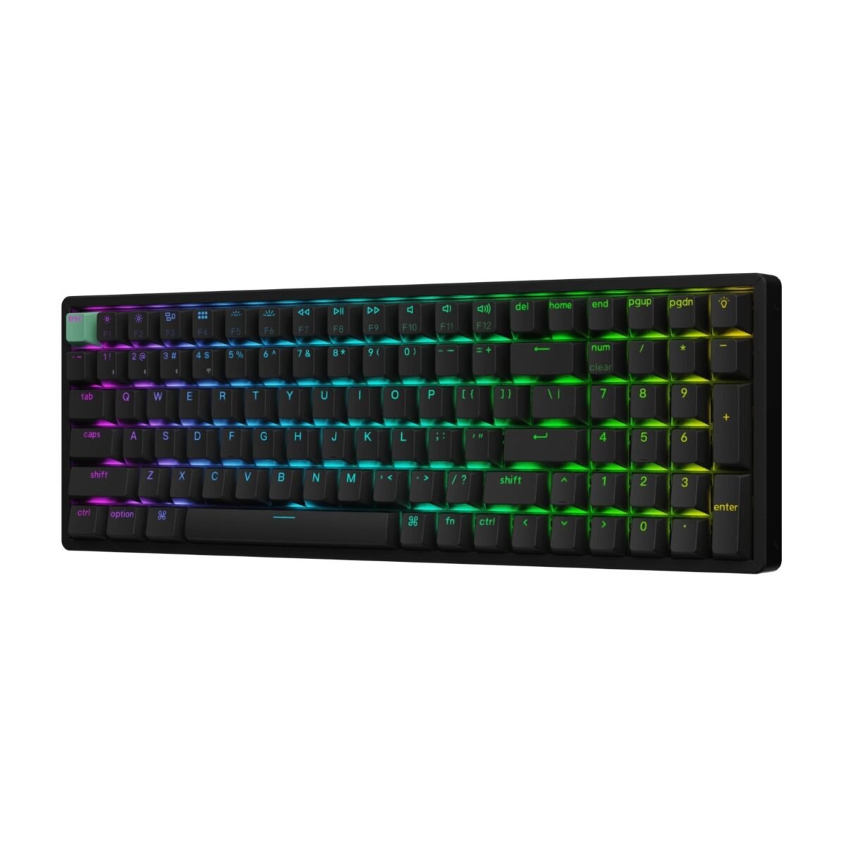 4894979016683_K4H-J1_wr-3 Keychron K4 HE 96% Magnetic Switch Hot-Swap RGB Wireless Keyboard – Black - Image 2