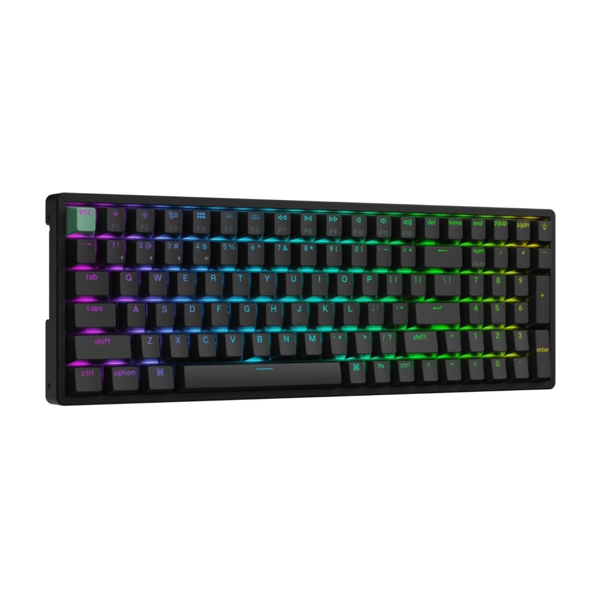 4894979016683_K4H-J1_wr-5 Keychron K4 HE 96% Magnetic Switch Hot-Swap RGB Wireless Keyboard – Black - Image 4