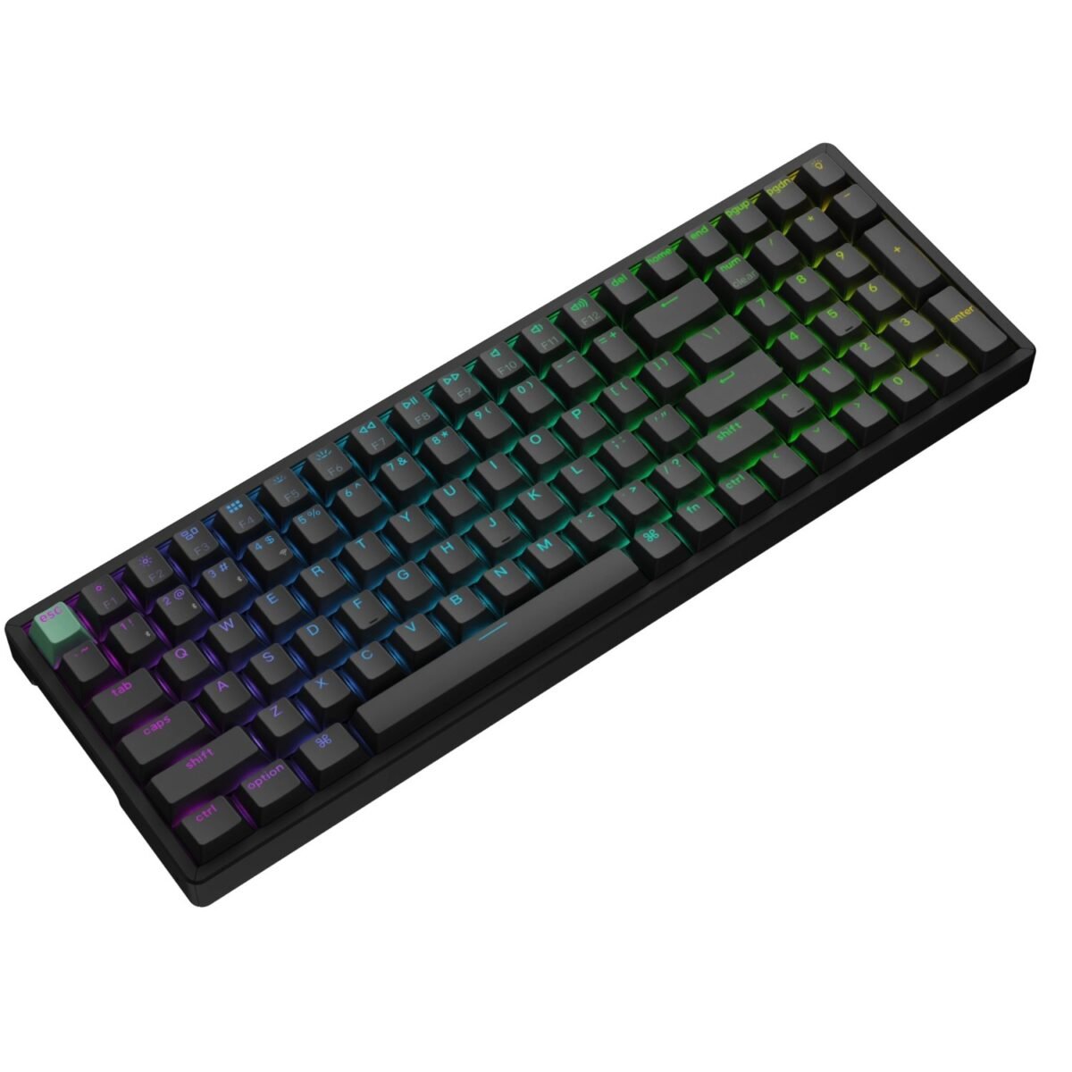 4894979016683_K4H-J1_wr-6 Keychron K4 HE 96% Magnetic Switch Hot-Swap RGB Wireless Keyboard – Black - Image 5