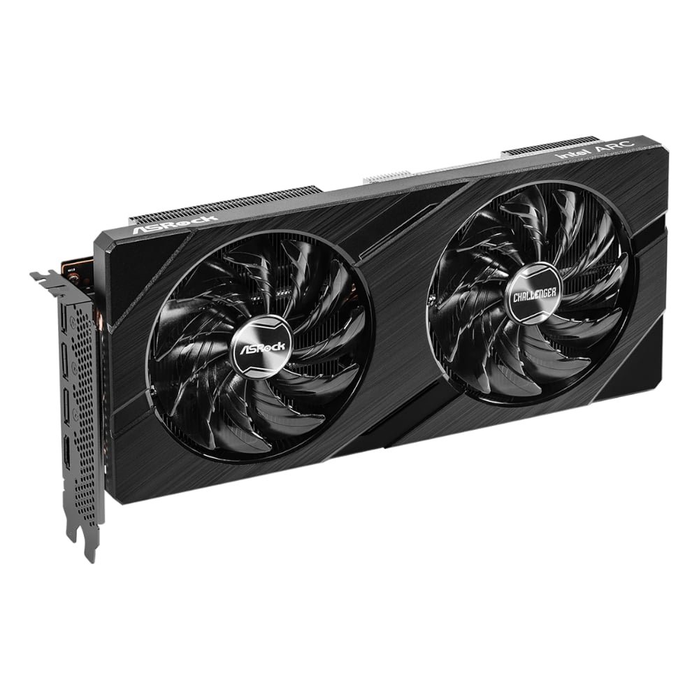 90-GA57ZZ-00UANF_wr_03a ASRock Intel Arc A770 Challenger OC 16GB GDDR6 256-BIT Graphics Card - Image 3