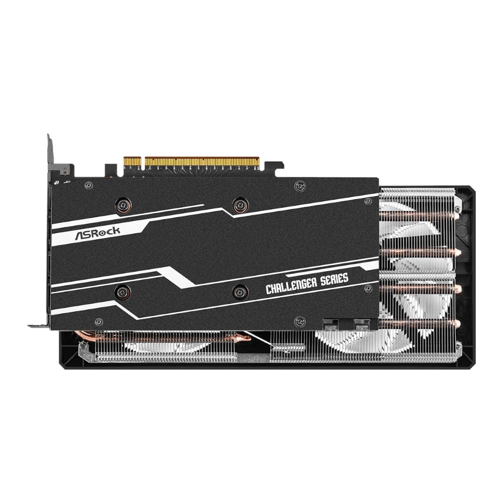 90-GA57ZZ-00UANF_wr_04a ASRock Intel Arc A770 Challenger OC 16GB GDDR6 256-BIT Graphics Card - Image 4