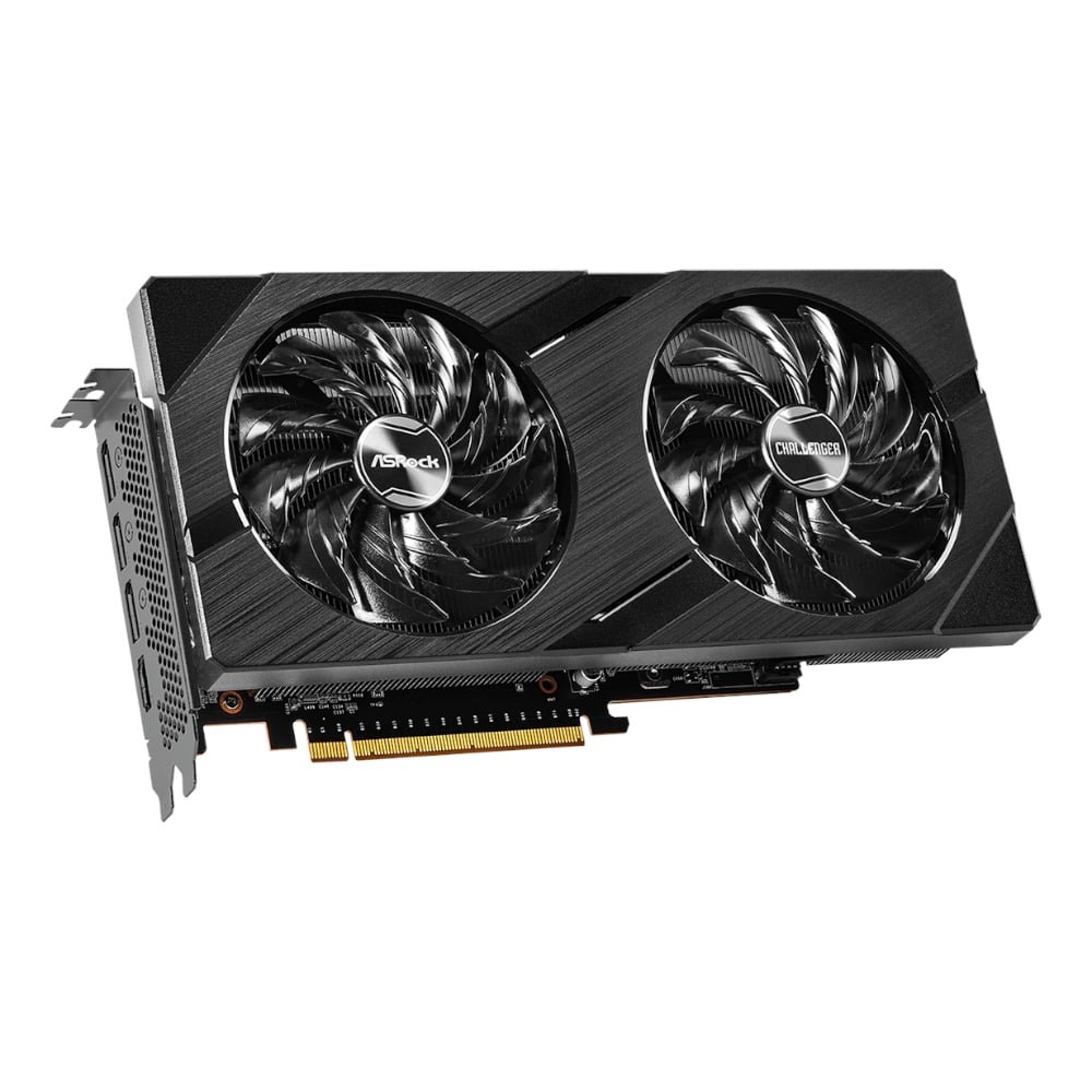 90-GA57ZZ-00UANF_wr_06a ASRock Intel Arc A770 Challenger OC 16GB GDDR6 256-BIT Graphics Card - Image 6